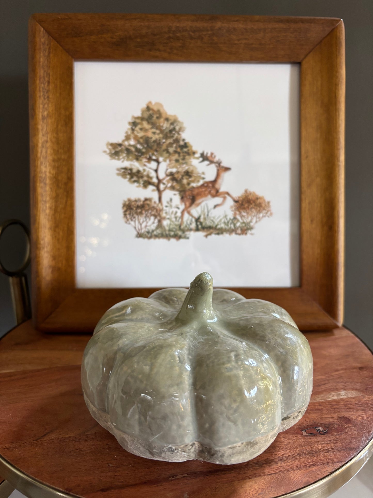 Woodland Deer Print | Framed 8x8 Artwork