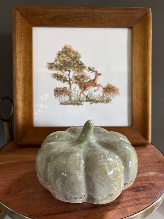 Woodland Deer Print | Framed 8x8 Artwork