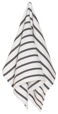 Load image into Gallery viewer, Basketweave Black Kitchen Towel