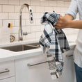 Load image into Gallery viewer, Black Jumbo Dishtowels Set of 3