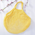 Load image into Gallery viewer, Eco-Friendly Cotton Mesh Tote – Reusable & Organic