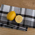 Load image into Gallery viewer, Black Jumbo Dishtowels Set of 3