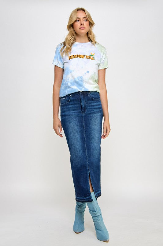 Released Hem Maxi Skirt