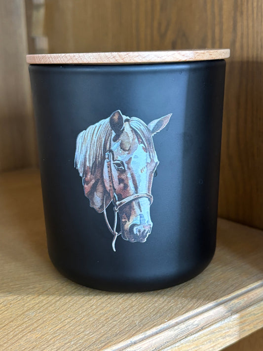 Heritage Horse Candle - Lavender Driftwood