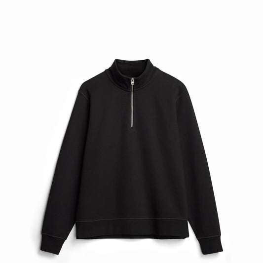 Ultra Heavyweight French Terry Quarter Zip Pine