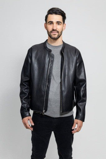 Men's Vegan Leather Jacket