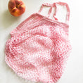 Load image into Gallery viewer, Eco-Friendly Cotton Mesh Tote – Reusable & Organic