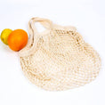 Load image into Gallery viewer, Eco-Friendly Cotton Mesh Tote – Reusable & Organic