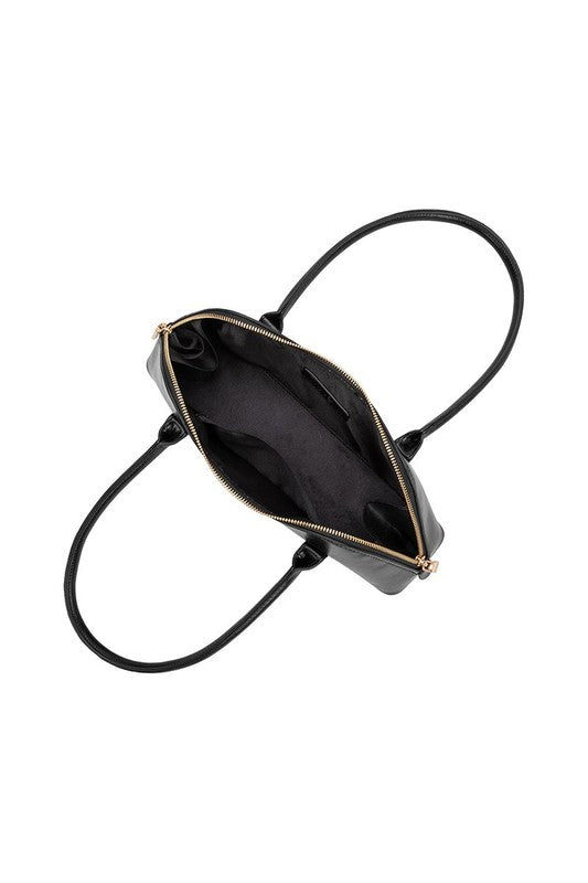 Melie Bianco Dakota East West Shoulder Bag - Black
