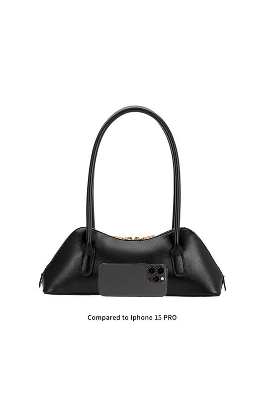 Melie Bianco Dakota East West Shoulder Bag - Black