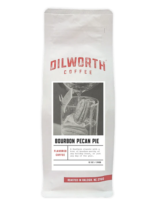 Bourbon Pecan Pie Flavored Whole Bean Coffee