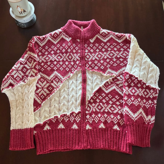Fair Isle Sweater - Red