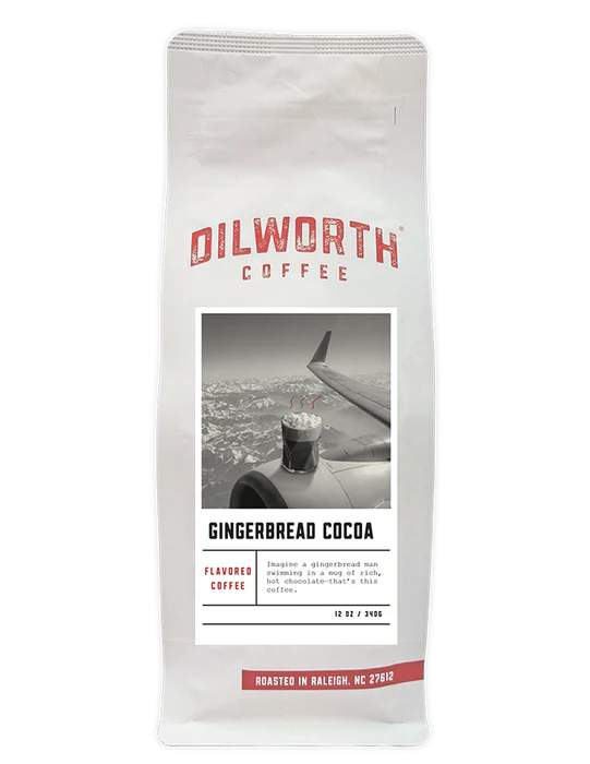 Gingerbread Cocoa Flavored Whole Bean Coffee
