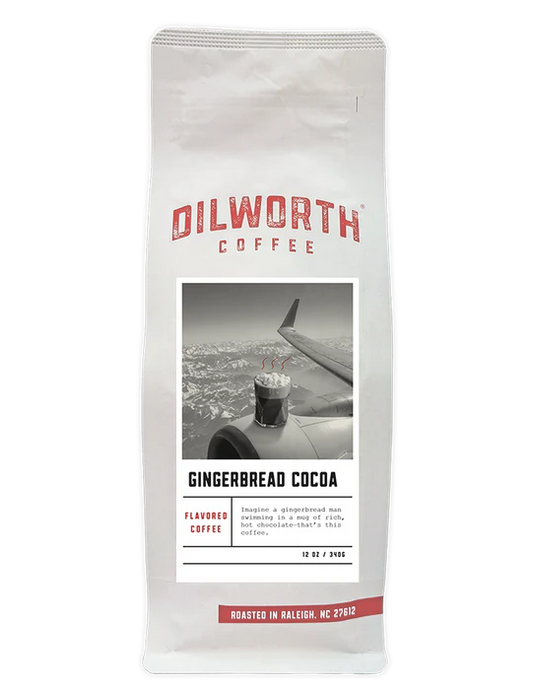 Gingerbread Cocoa Flavored Whole Bean Coffee