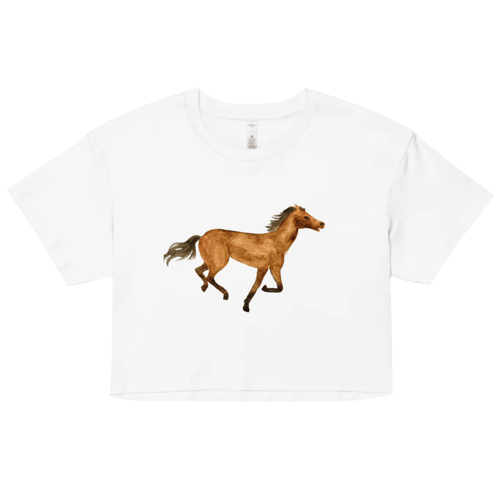 Horse Crop Top
