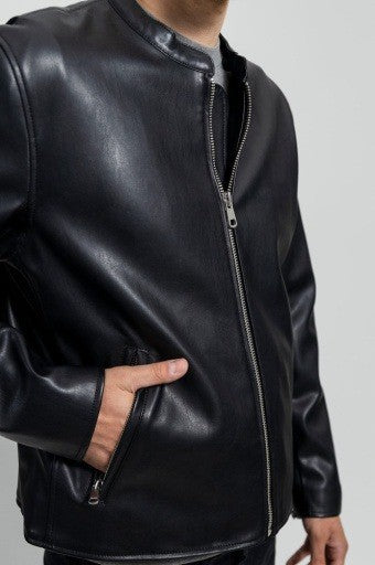 Men's Vegan Leather Jacket