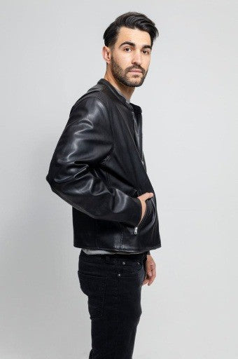 Men's Vegan Leather Jacket