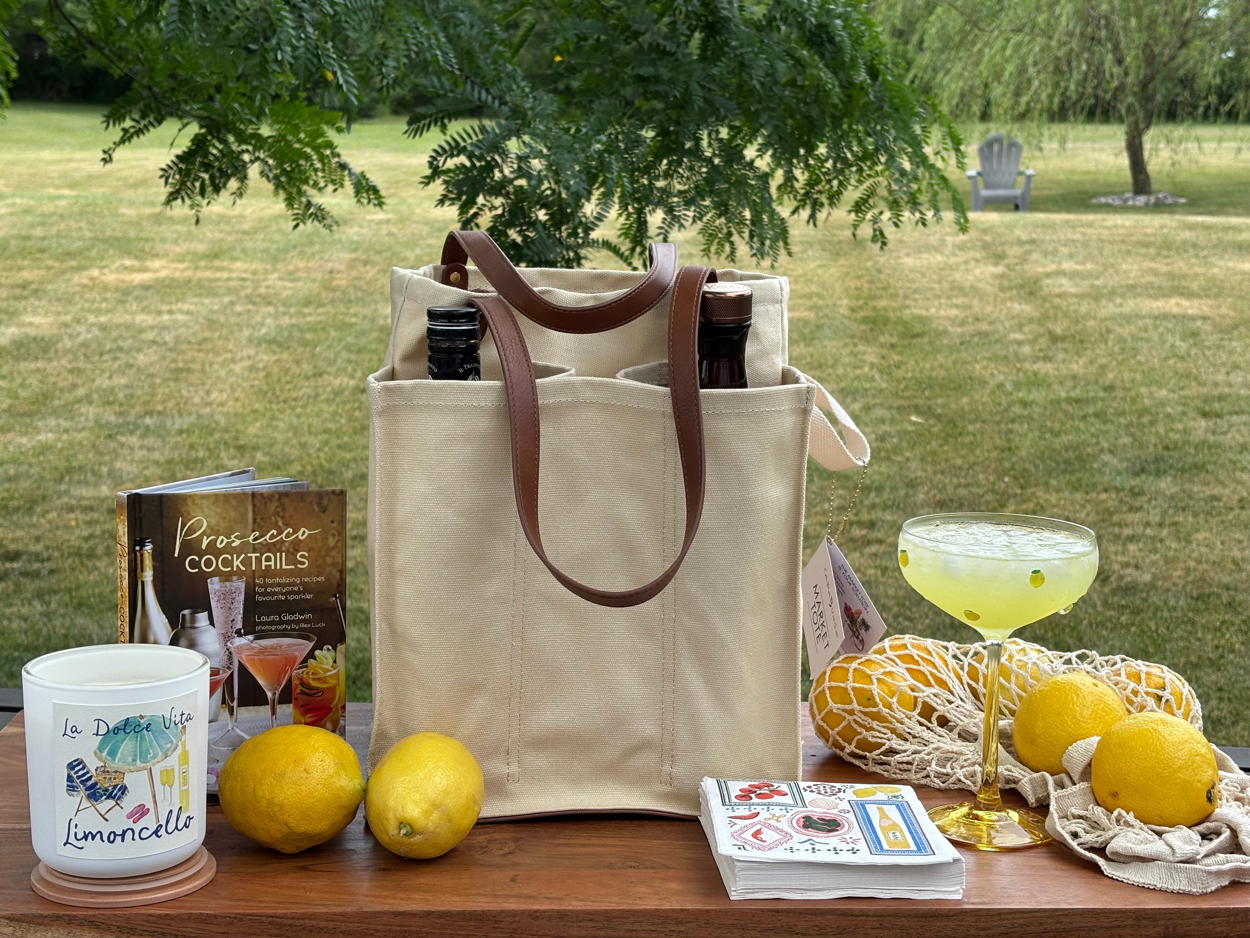 The Perfect Summer Hostess Gift:  A Market Tote They'll Actually Use