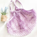 Load image into Gallery viewer, Eco-Friendly Cotton Mesh Tote – Reusable & Organic
