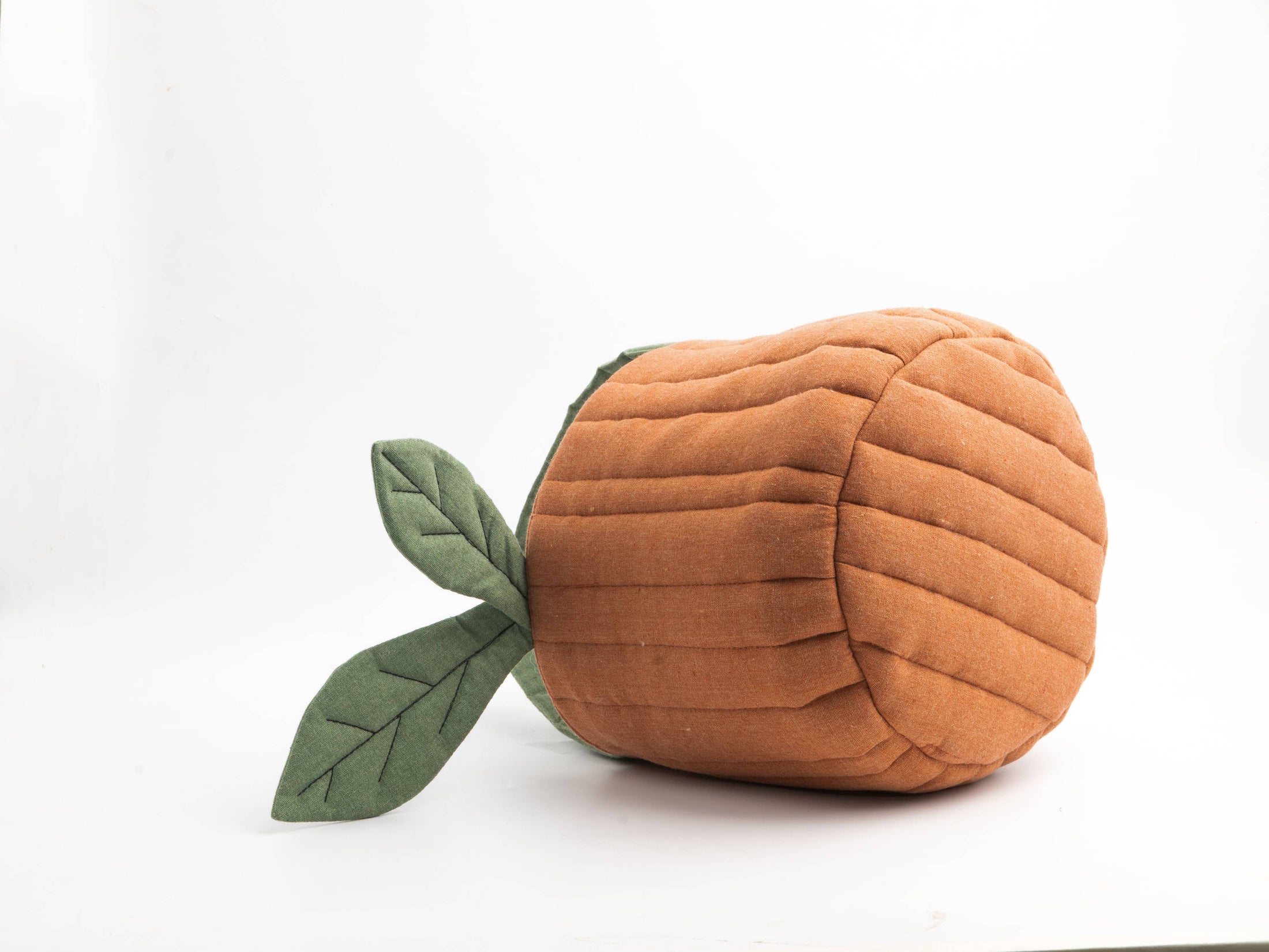 Pumpkin Basket | Quilted Storage Basket | Halloween Basket