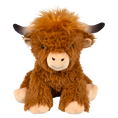 Load image into Gallery viewer, Highland Cow Plush Stuffed Animal
