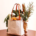 Load image into Gallery viewer, Heavy Canvas Tote Bag | Reusable Multi-Pocket Market Tote
