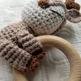 Load image into Gallery viewer, Deer Hand Crochet Rattle
