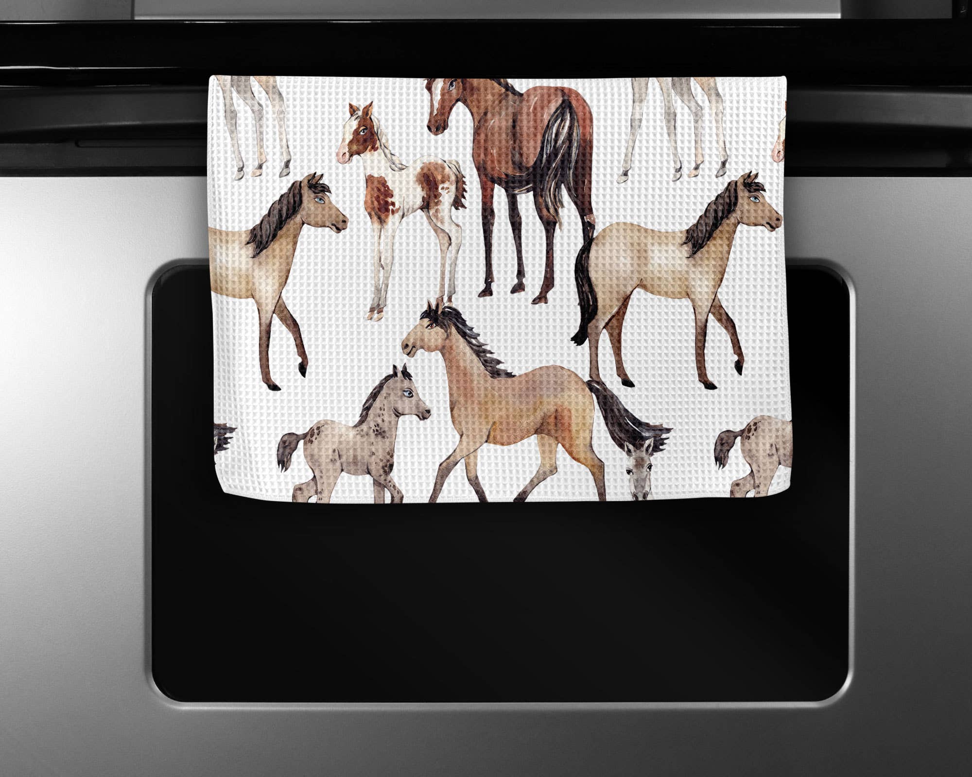 Ponies Kitchen Towel