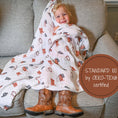 Load image into Gallery viewer, Baby Muslin Swaddle Blanket 47x47  Better In Boots
