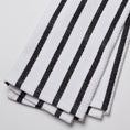 Load image into Gallery viewer, Basketweave Black Kitchen Towel
