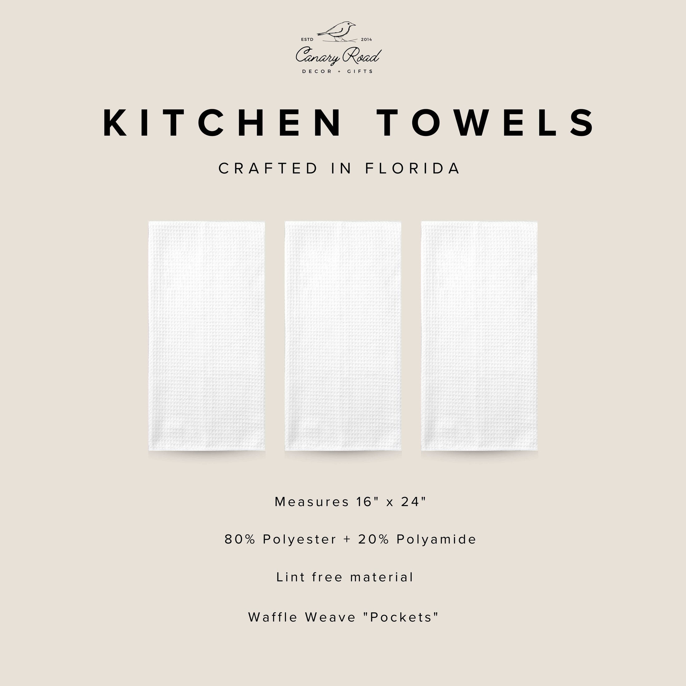 Ponies Kitchen Towel