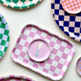 Load image into Gallery viewer, Rasberry & Cream Trinket & Tea Tray
