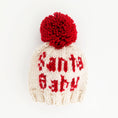 Load image into Gallery viewer, Santa Baby Hand Knit Beanie Hat Baby & Kids
