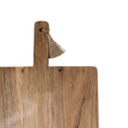 Load image into Gallery viewer, Prairie 38 Inch Oversized Cutting Board Acacia Wood & Jute
