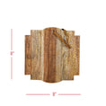 Load image into Gallery viewer, Florence Pieced Square Cutting Board Natural Mango Wood
