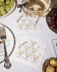 Load image into Gallery viewer, Gold Cheers Coupe Napkins | gold foil, party, celebration
