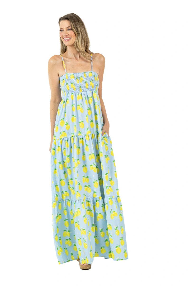 Lemons Summer Maxi Dresses