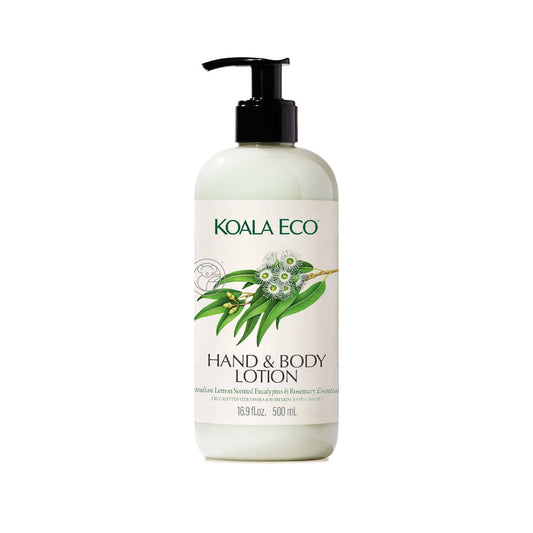 Hand & Body Lotion - Lemon-Scented Eucalyptus & Rosemary