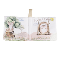 Load image into Gallery viewer, Forest Friends 10-Page Crinkle Soft Cloth Baby Book Teether
