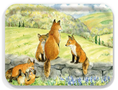 Load image into Gallery viewer, Fox Family -  Serving Tray
