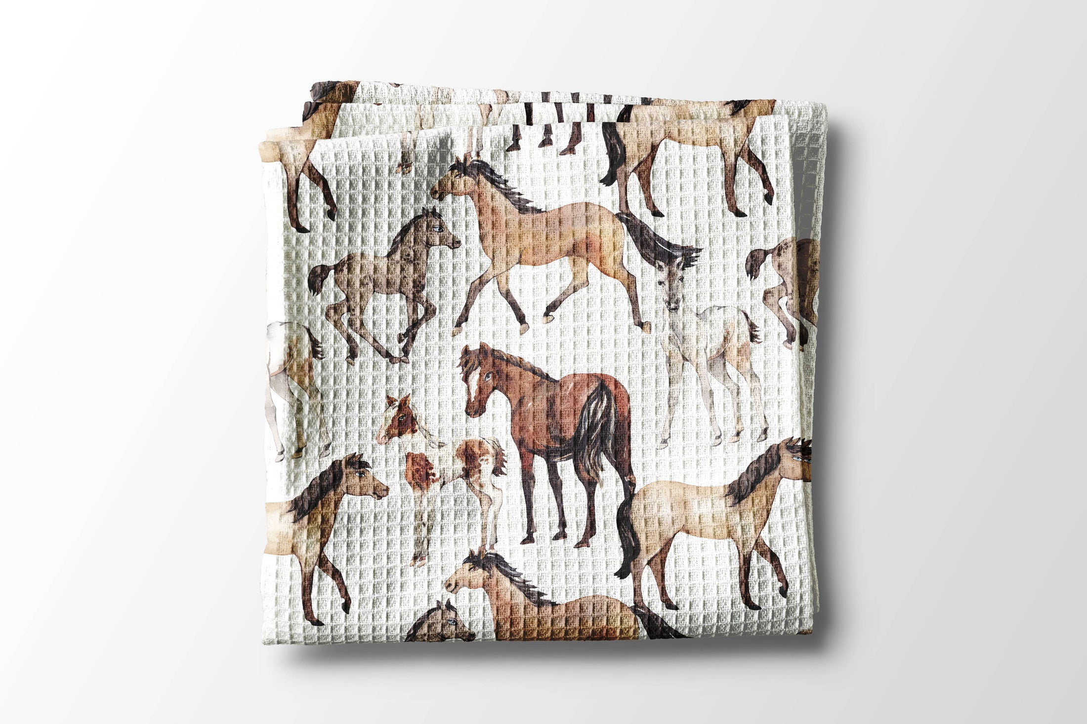 Ponies Kitchen Towel