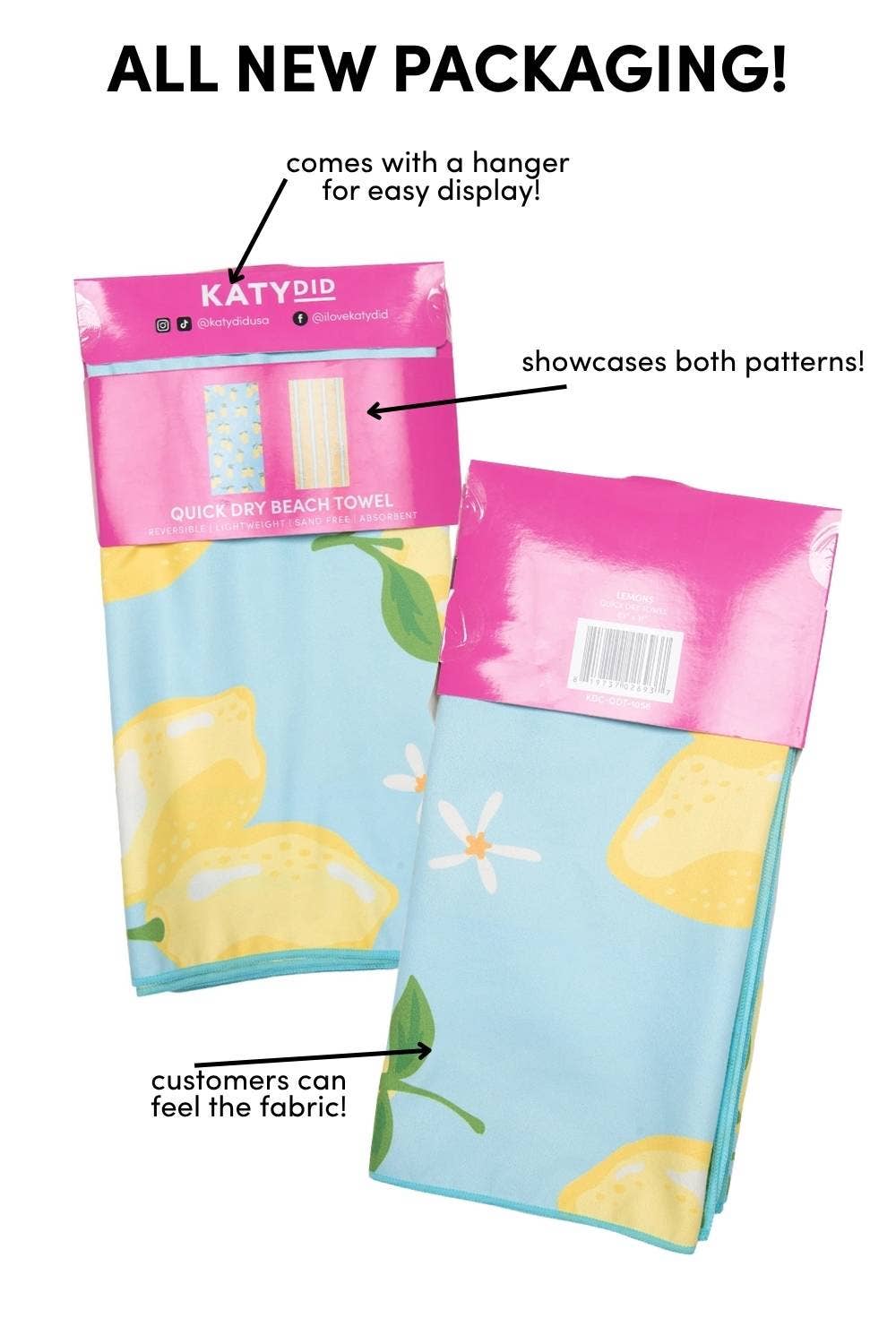 Italian Summer Wholesale Reversible Microfiber Towel