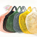 Load image into Gallery viewer, Eco-Friendly Cotton Mesh Tote – Reusable & Organic
