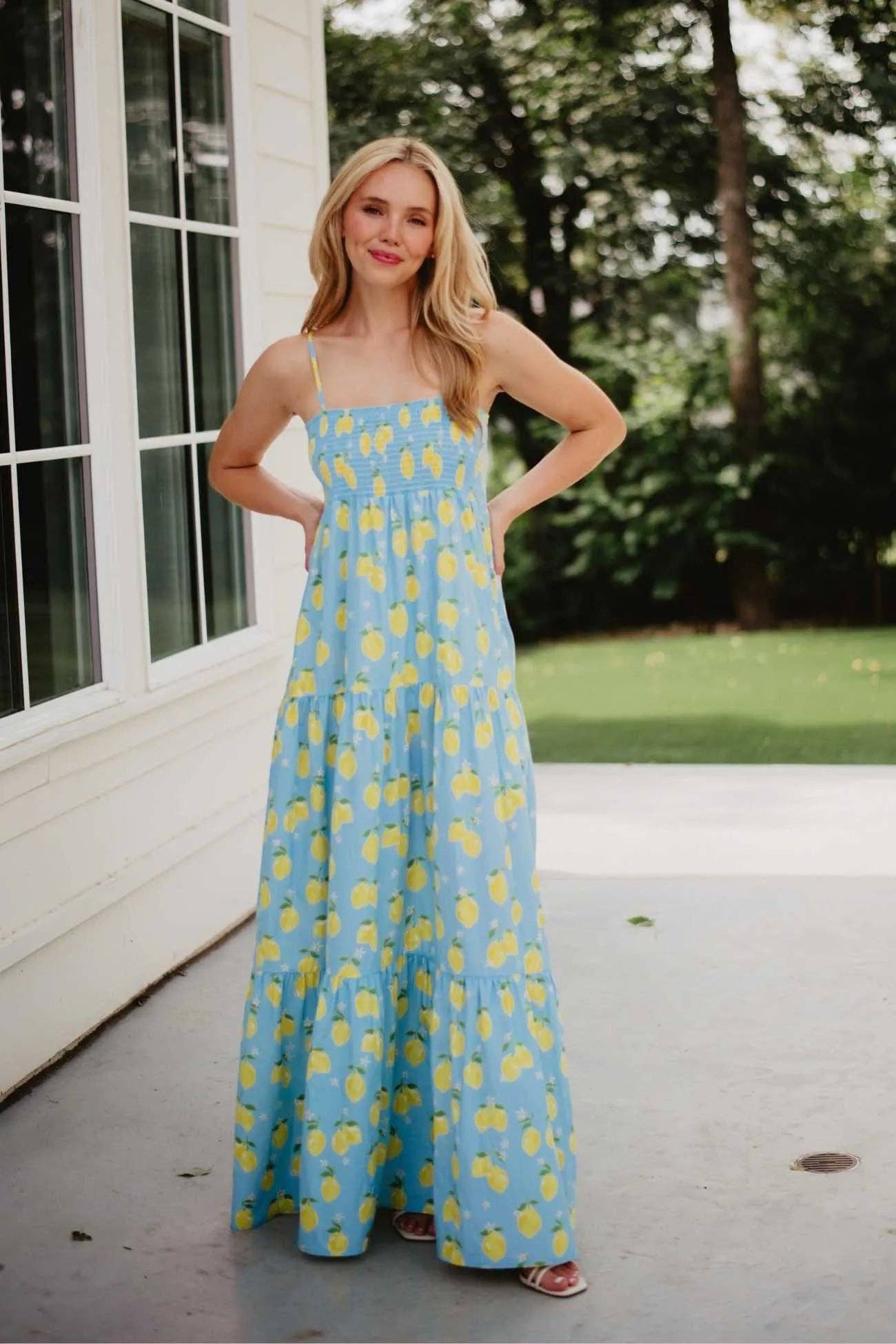 Lemons Summer Maxi Dresses