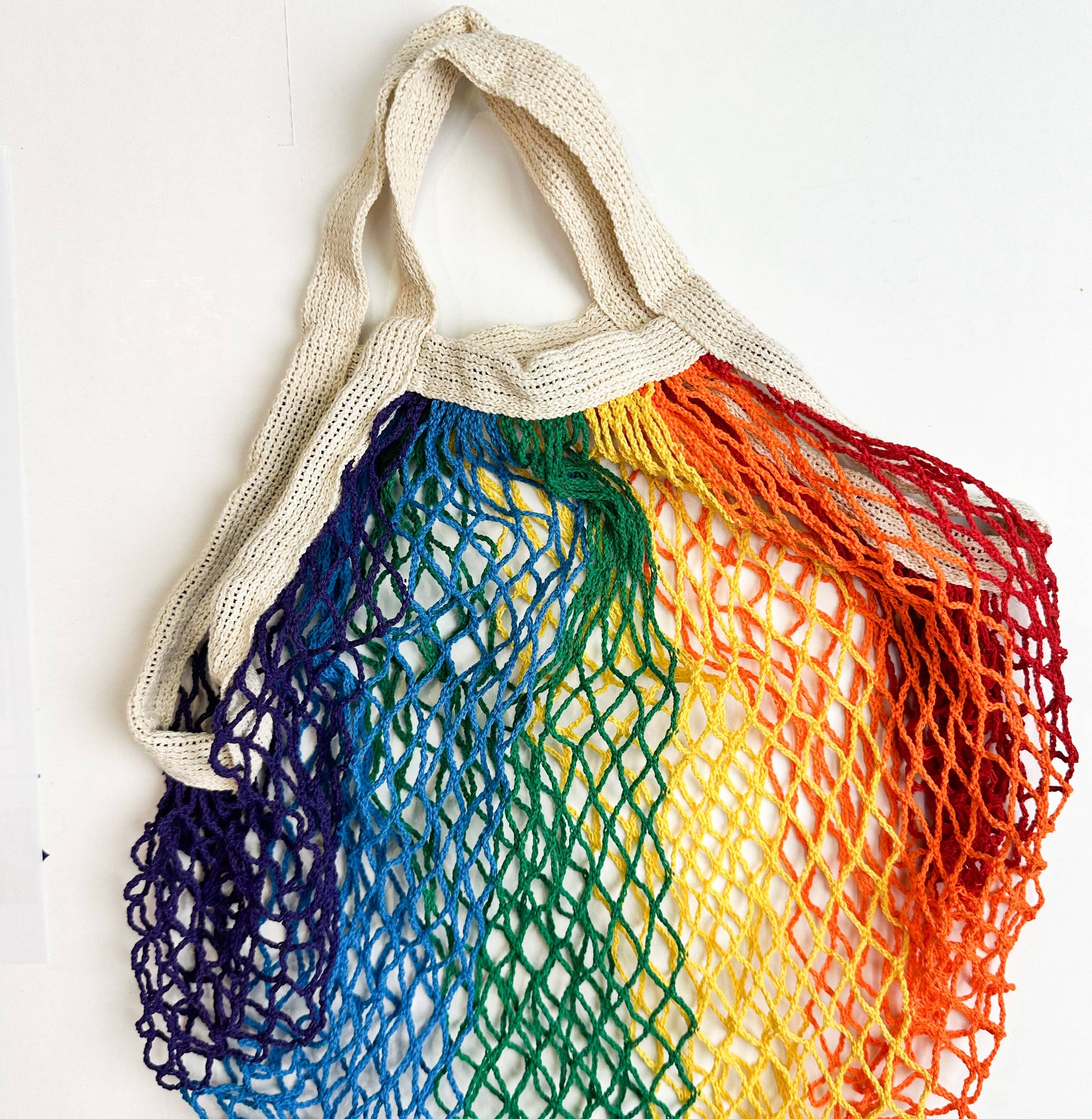 Eco-Friendly Cotton Mesh Tote – Reusable & Organic