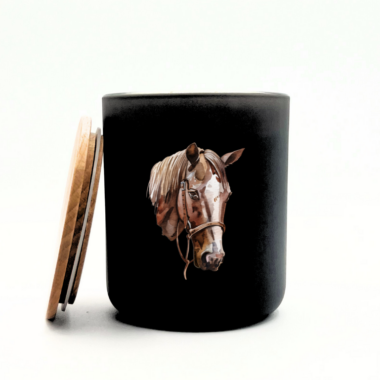 Heritage Horse Candle - Lavender Driftwood