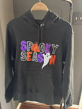 Load image into Gallery viewer, Spooky Season Sequin Halloweed Hoodie - Black
