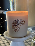 Load image into Gallery viewer, Woodland Owl Soy Candle - Plum Cashmere

