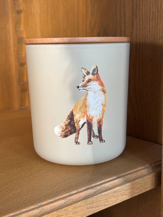 Woodland Fox Boxed Soy Candle - Pumpkin Cinnamon