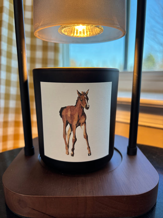 Hudson the Foal Candle